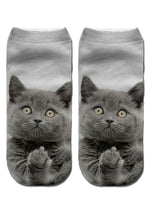 Cat Printed Unisex Socks