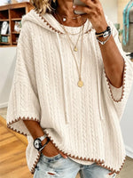 Geometric Chevron Casual Hoodie