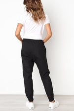 Women's Solid Color with Pockets Casual Sporty Pants