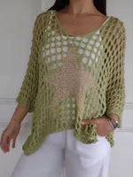 Baggy Round Neck Long Sleeve Tops