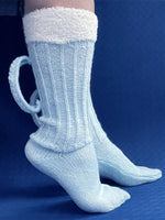 Beer Mug Style Knitted Stockings Cute Unisex Socks with Handle Design