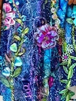 Women V Neck Short Sleeve Floral Print Regular Fit A-Line Midi Dress