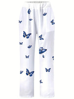 Loose Butterfly Casual Pants