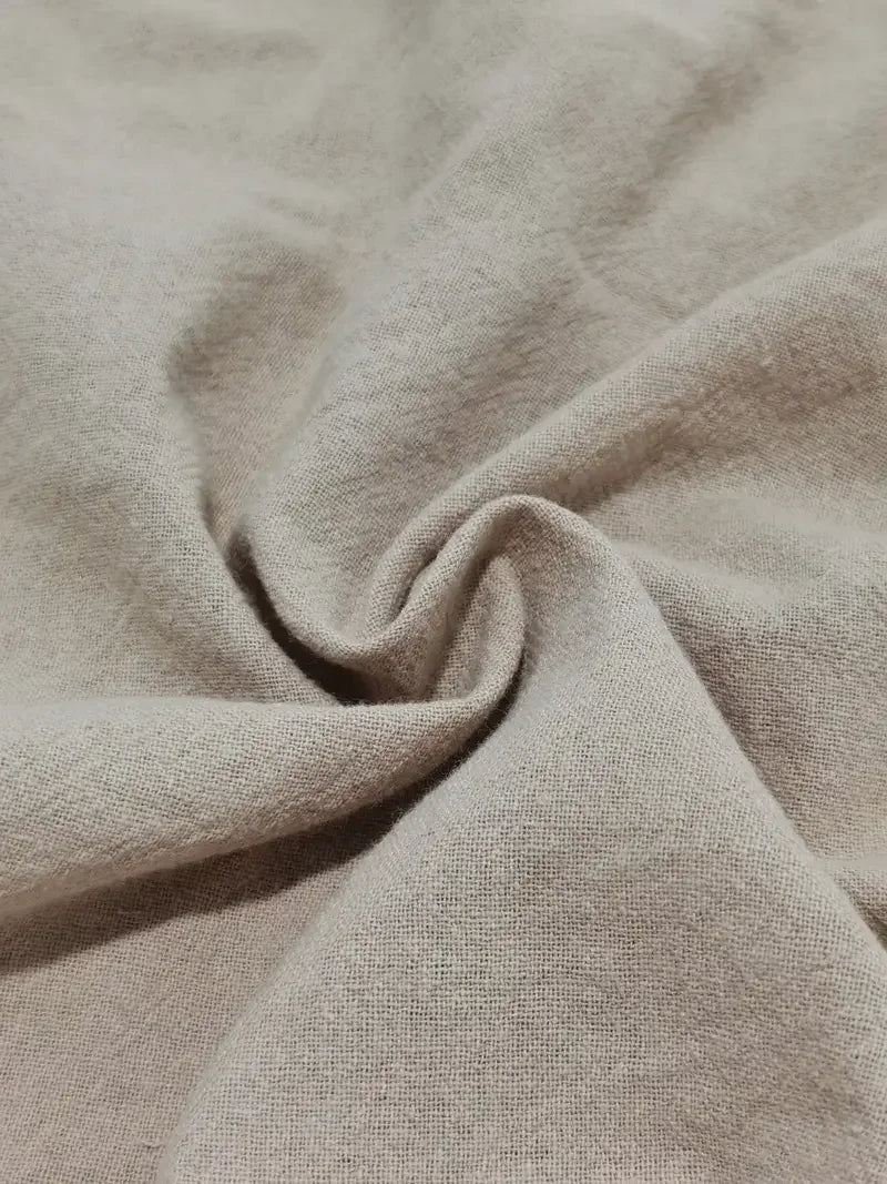 Sleeveless Round Neck Patch Pocket Linen Blend A-Line Maxi Dress For Women