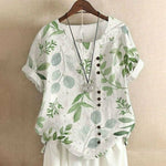 Women's O Neck T Shirts Casual Rolled Short SleeveSummer Tops Loose Fit