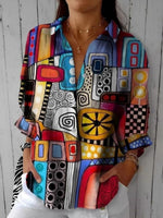 Unique Creative Casual Blouse