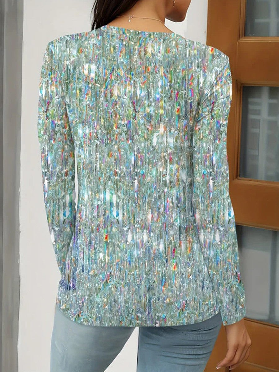 Relaxed Fit Gradient T-Shirt