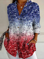 Gradient Vintage Blouse