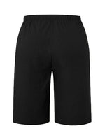 Mid Waist Fit Plain Straight Pants