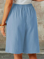 Casual Loose Fit Elegant Plain Pants