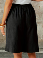 Casual Loose Fit Elegant Plain Pants