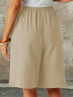 Casual Loose Fit Elegant Plain Pants