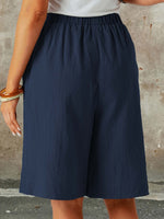 Casual Loose Fit Elegant Plain Pants