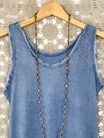 Casual Cotton Plain Sleeveless Tank Top