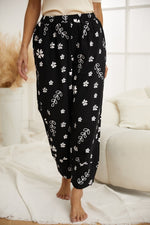 Casual Floral Printed Pockets Women All Season Pants