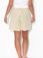 Casual Solid Color with Pockets Sashes Shorts
