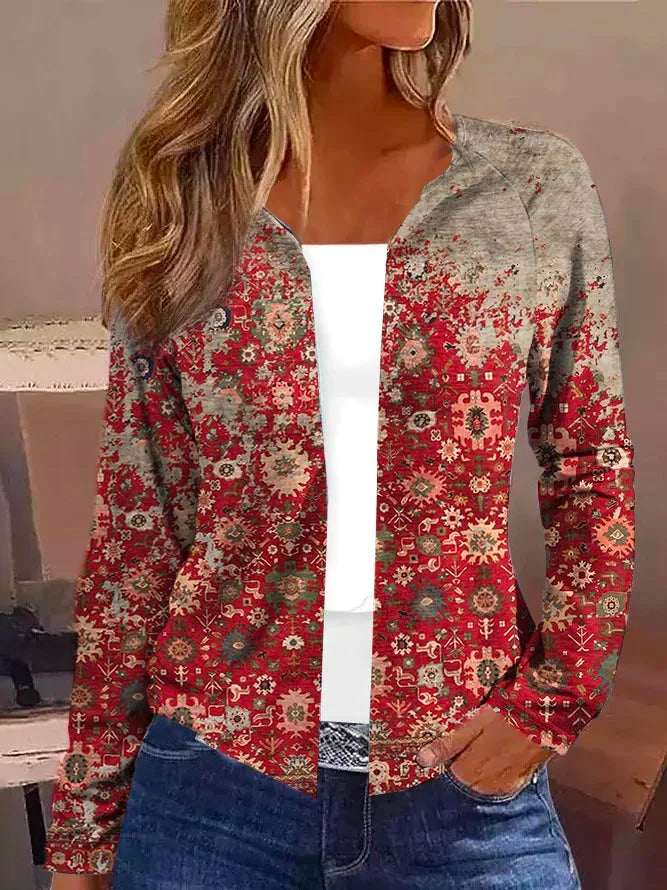 Knitted Casual Loose Ethnic Kimono