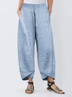 Women's Solid Color with Pockets Casual Loose Pants