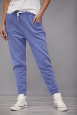 Women's Solid Color Fleece Casual Skinny Pants