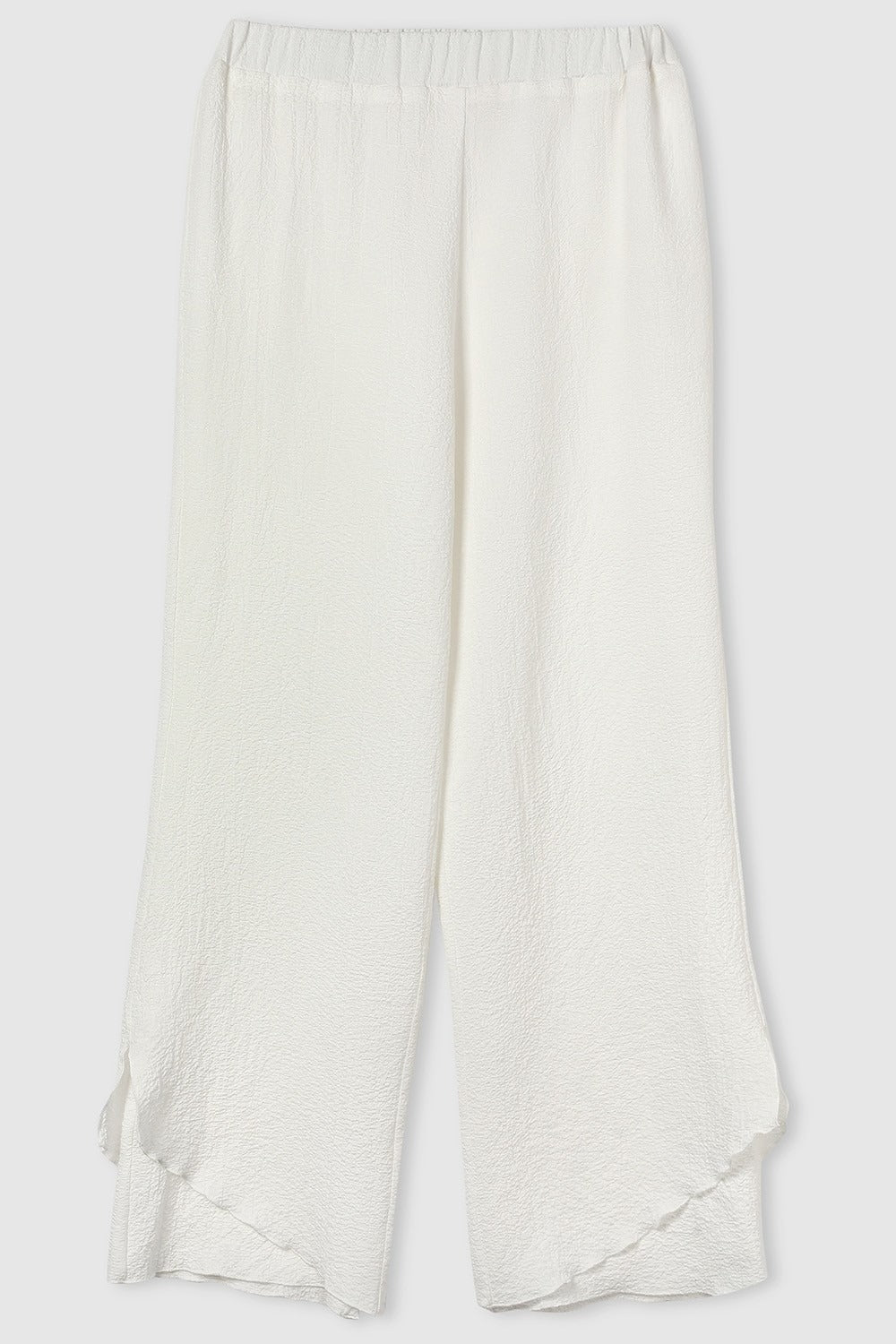 Ladies Solid Color Stretch Casual Loose Pants