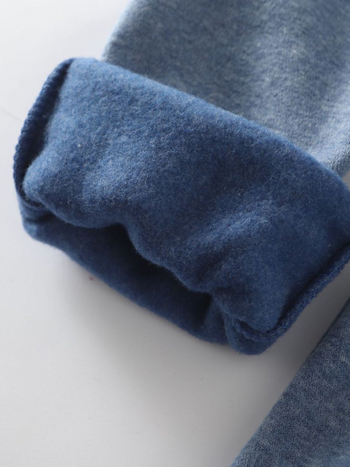 Solid Color with Pockets Casual Thermal Pants