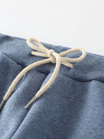 Solid Color with Pockets Casual Thermal Pants