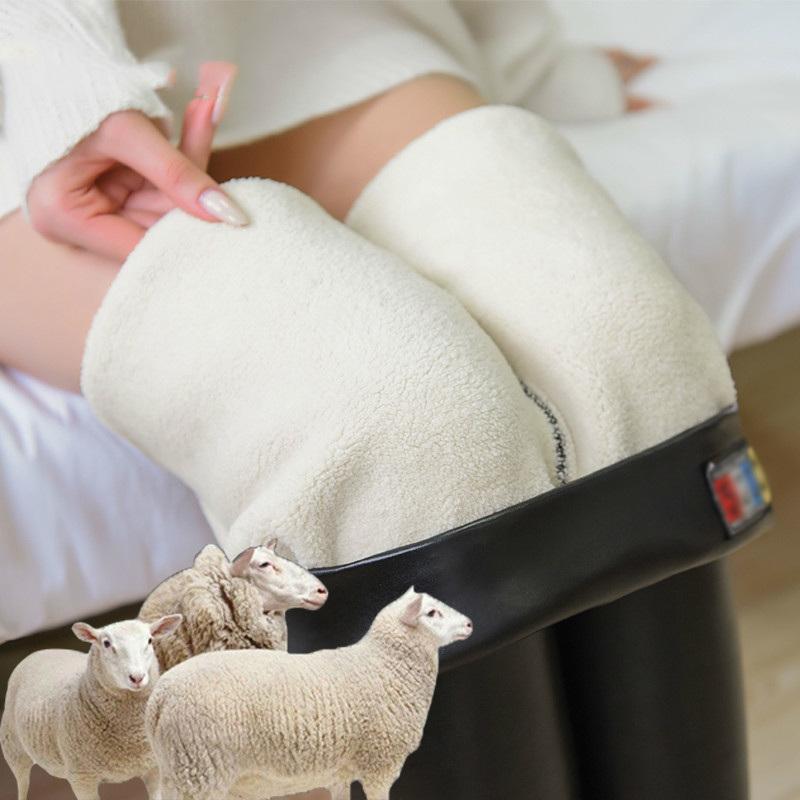 Solid Color Loose Casual Warm Leggings