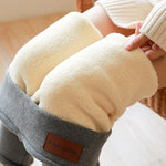 Solid Color Loose Casual Warm Leggings