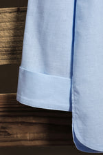 Solid Color Buttons V-neck Long Sleeves Blouse