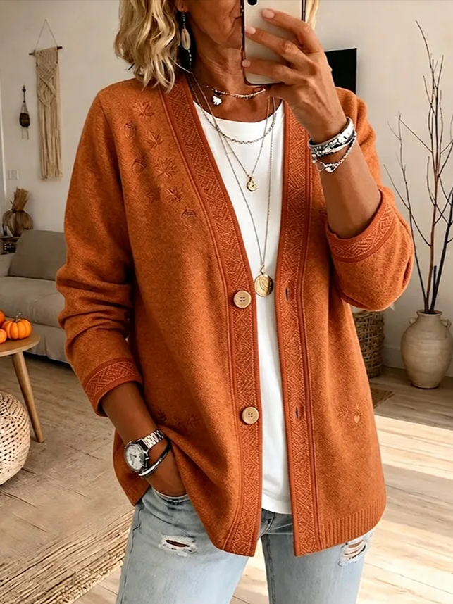 Women Spring/Fall Outerwear Casual Printing Abstract Long Sleeve Jacket