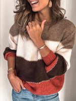 Plus Size Long Sleeve Casual Sweater