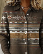 Regular Fit Wild West Casual Knit Top