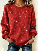 Casual Abstract Henley Collar Long Sleeve Sweatshirt