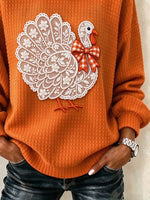 Turkey Casual Regular Fit Printing Sweatshirt
