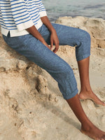 Solid Basic Capri Pants