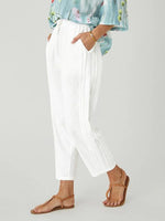 Plain Side Pocket Casual Pants