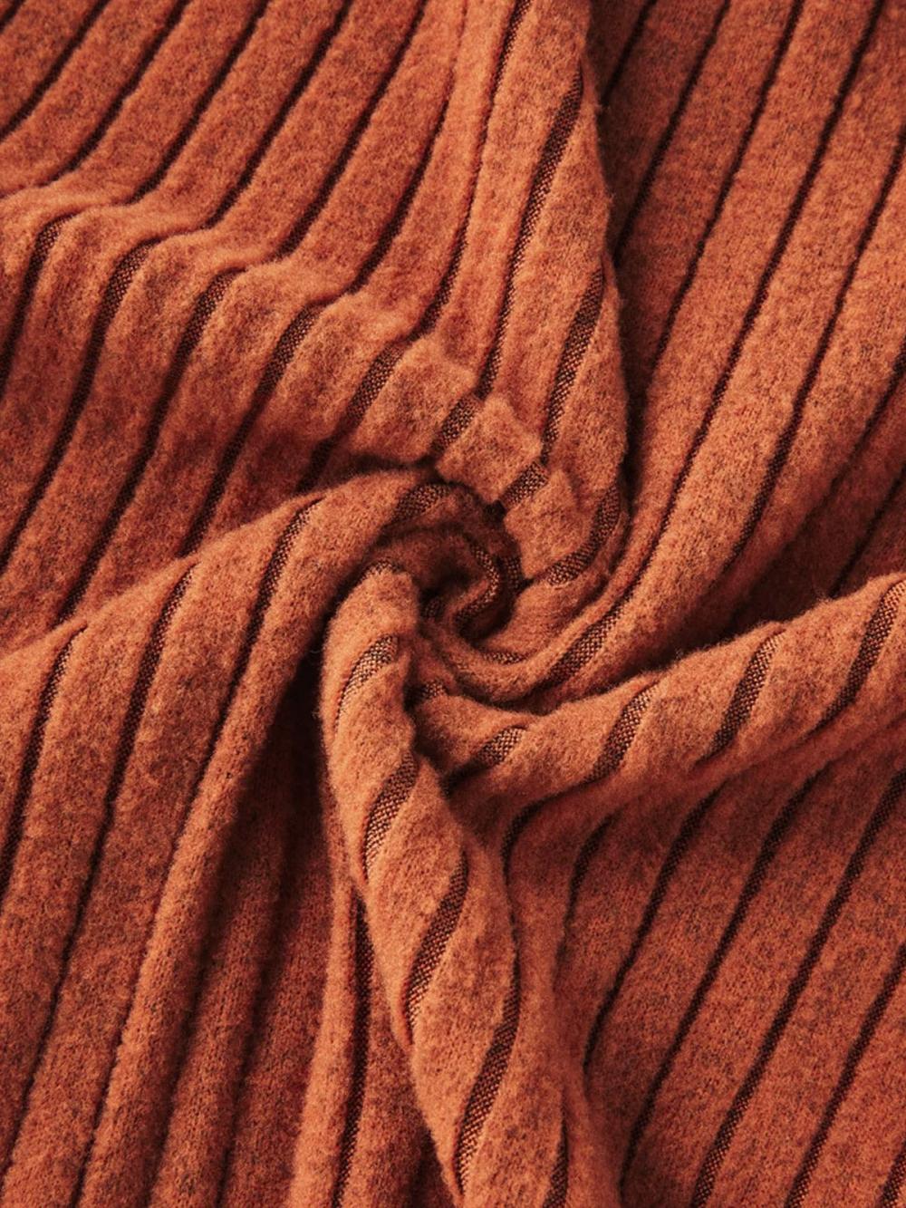 Ethnic Print Crew Neck Long Sleeve Casual T-shirt