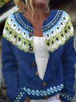 Fresh Blue Long Sleeve Cardigan