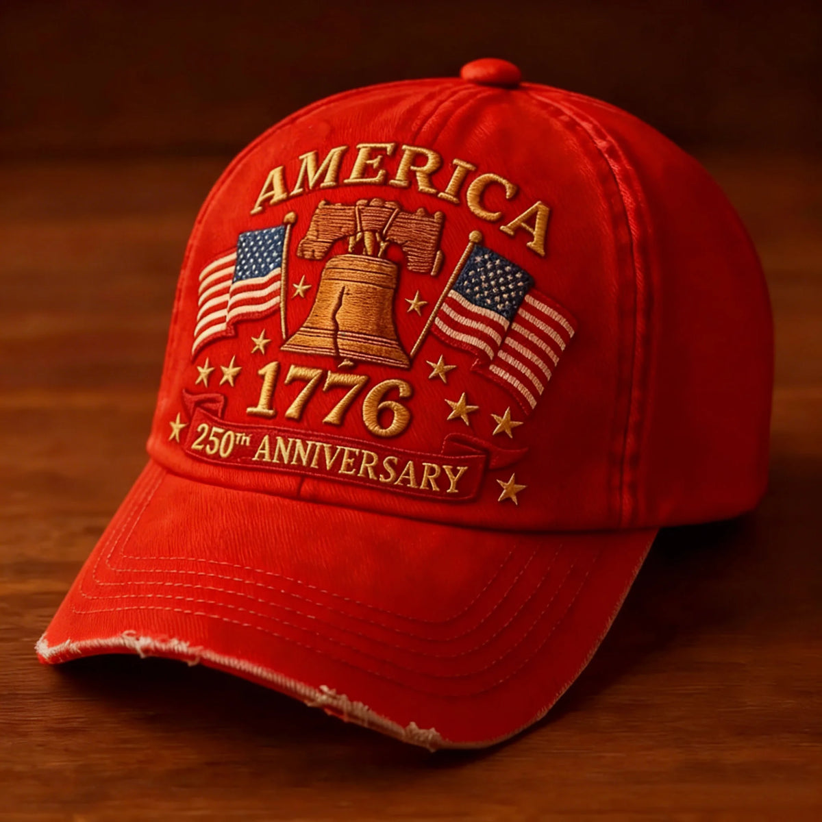 America 250th Anniversary Denim Baseball Cap