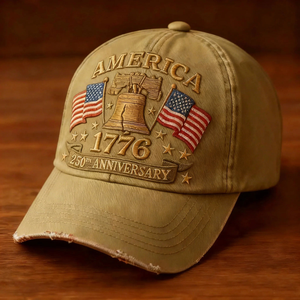 America 250th Anniversary Denim Baseball Cap