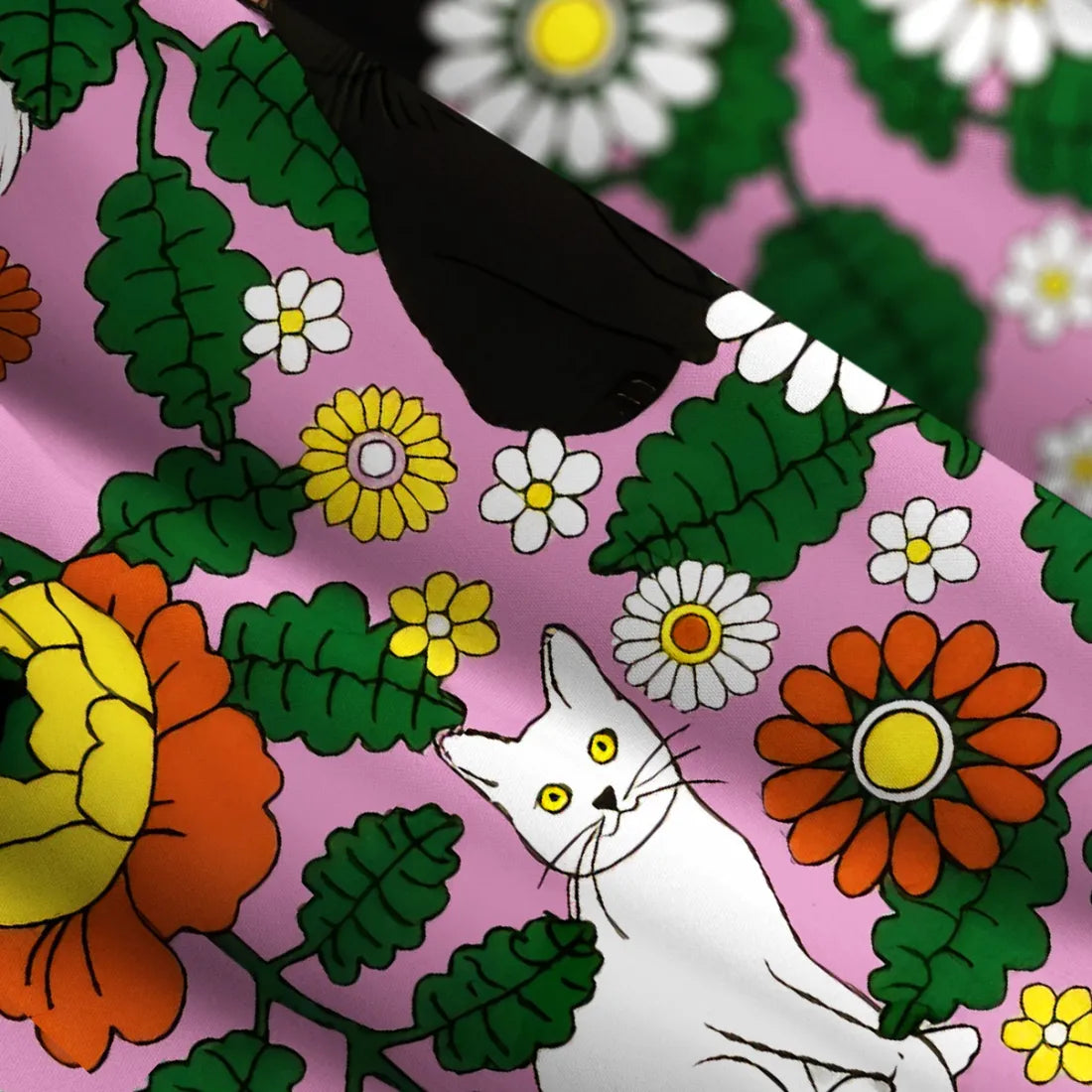 Daisy Cat  Garden Wide Straps Maxi Dress