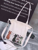Lovely Crowded Cats Graphic Utility Bag