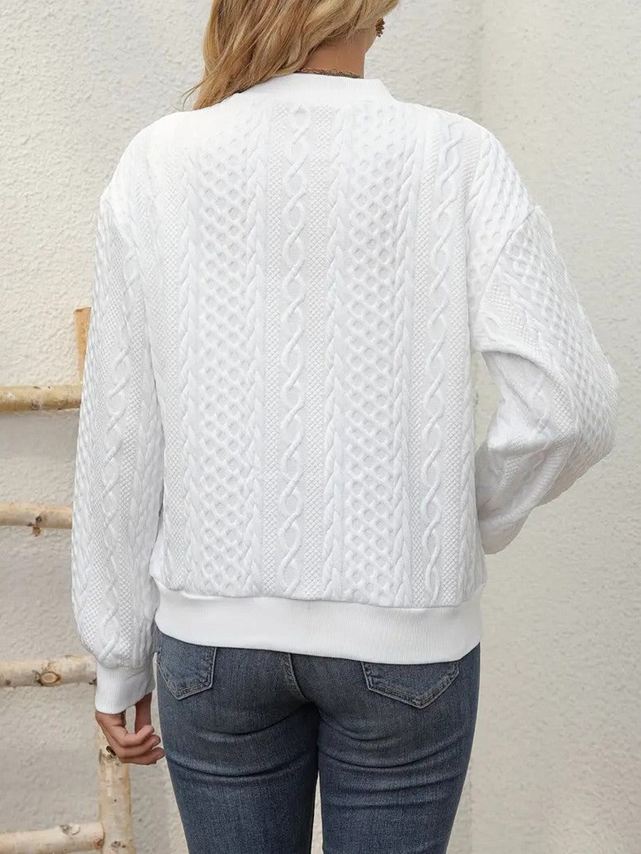 Unique Plain Long Sleeve Outerwear