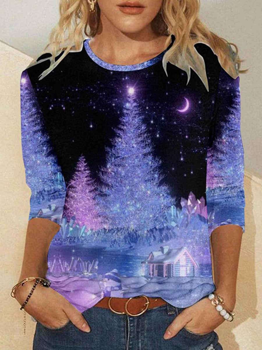 Classic Christmas Graphic T-Shirt