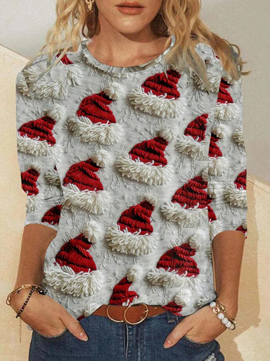 Festive Casual Christmas T-Shirt