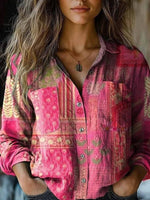 Relaxed Fit Vintage Blouse