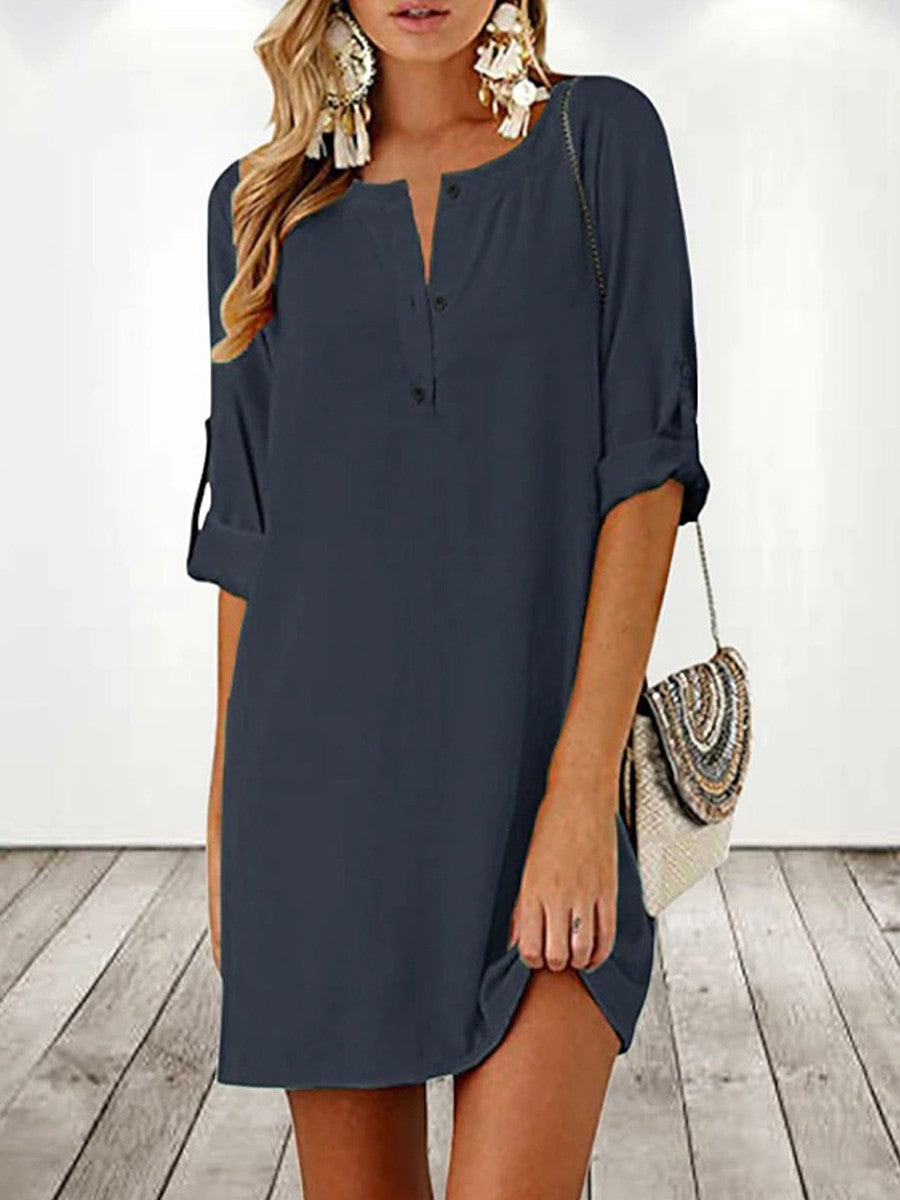Summer Shirt Dress
