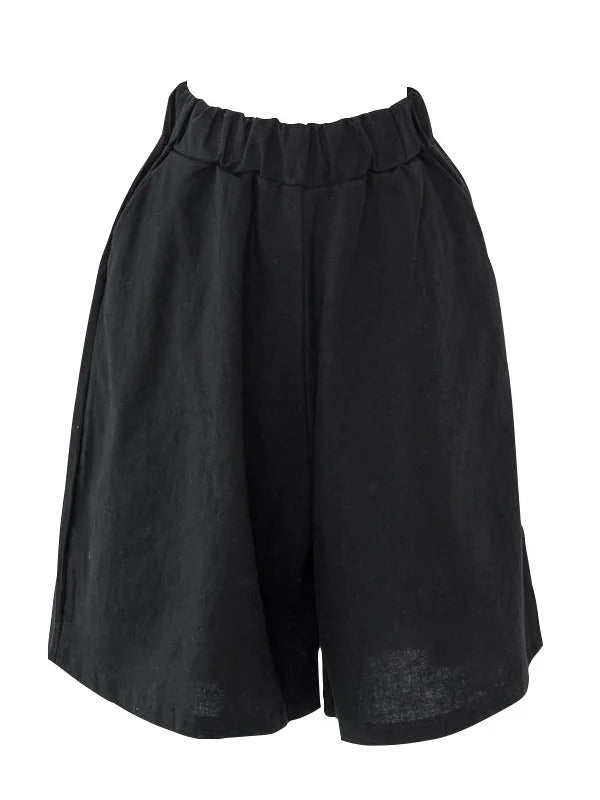 Cotton Plain Cotton Casual Straight Pants