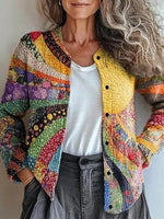 3D Printing Casual Knitted Cardigan