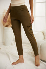 Women's Soft Leggings Back Pockets Yoga Pants